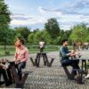 Picknicktafel Viktoria 34 Picknciktafels met schaakbord